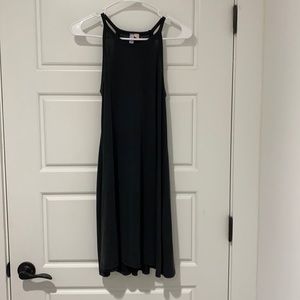simple black dress
